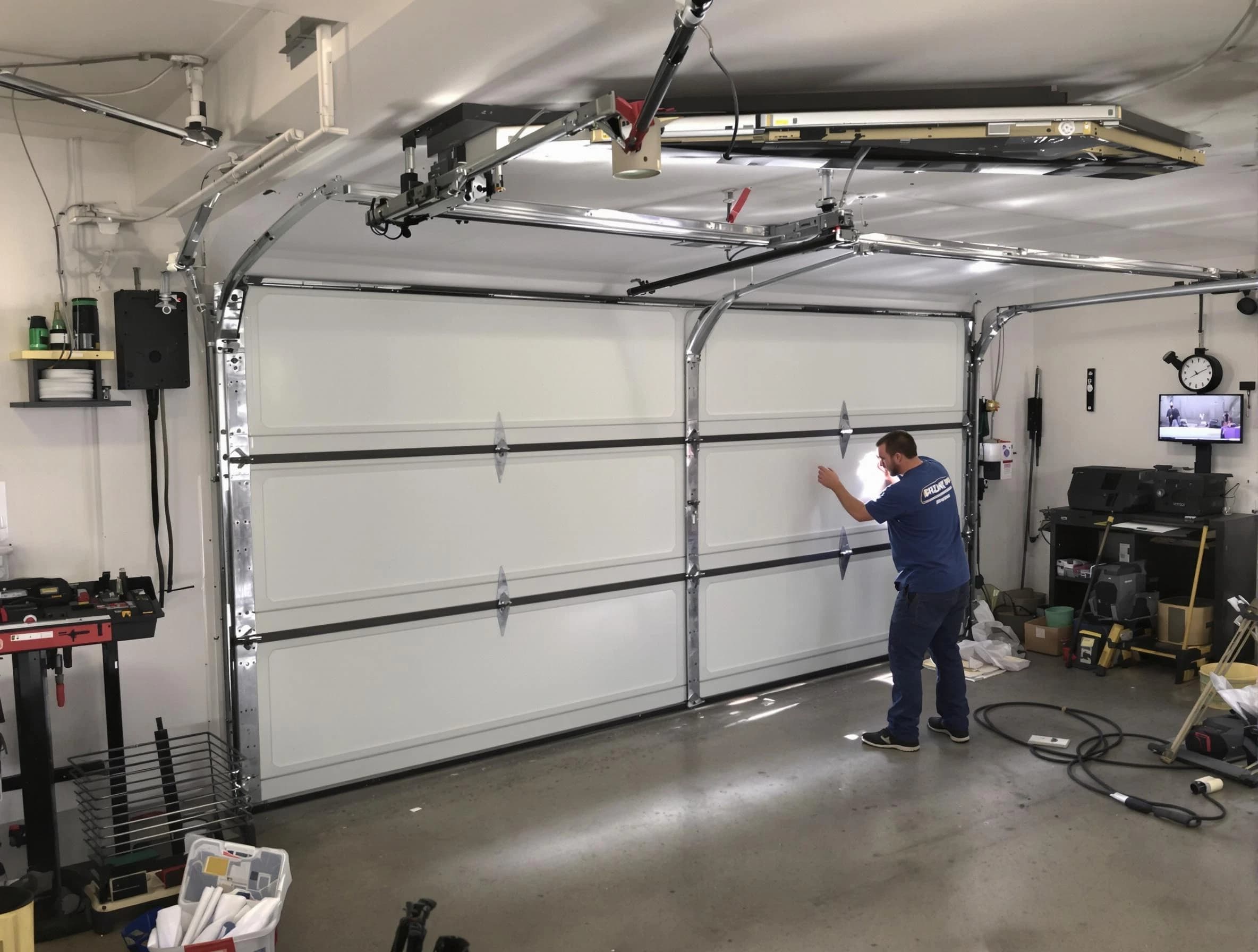 Professional garage door repair service by Pleasant View Garage Door Repair in Pleasant View