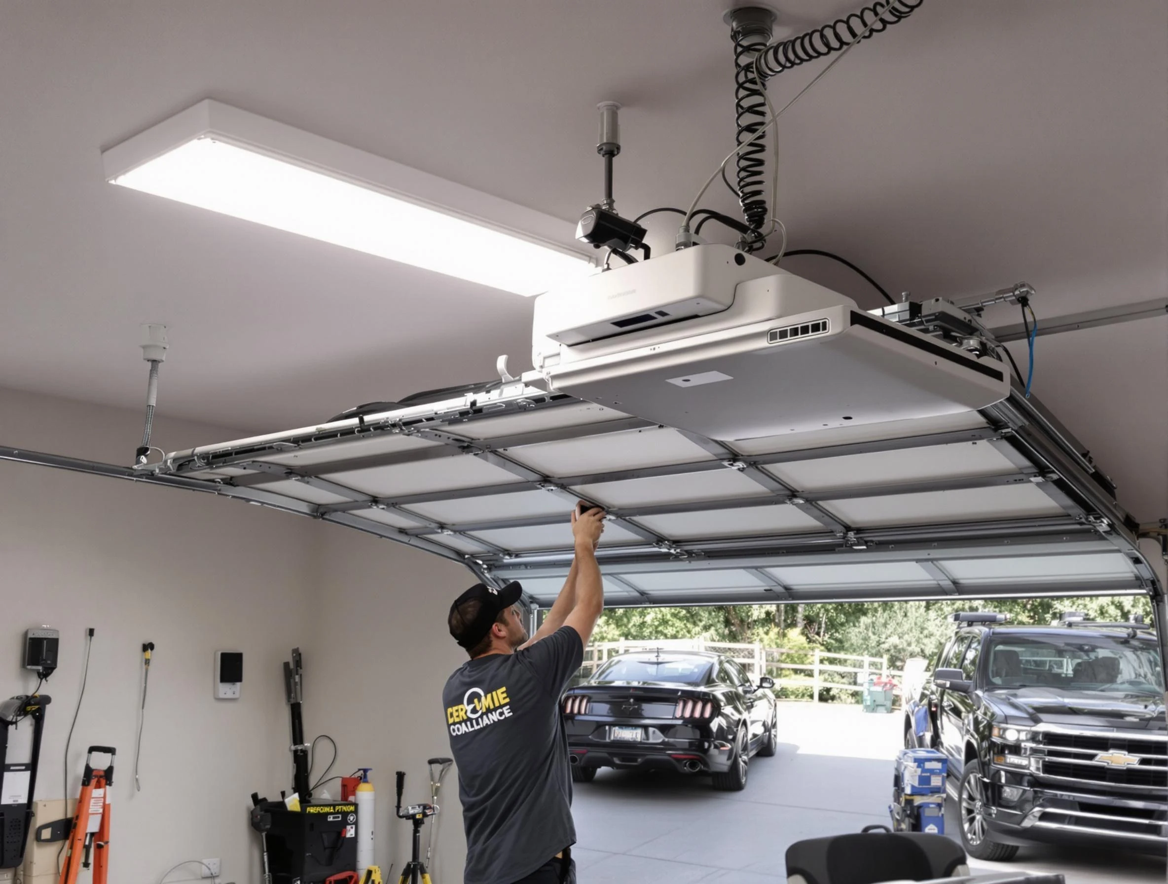 Garage Door Opener Installation in Pleasant View